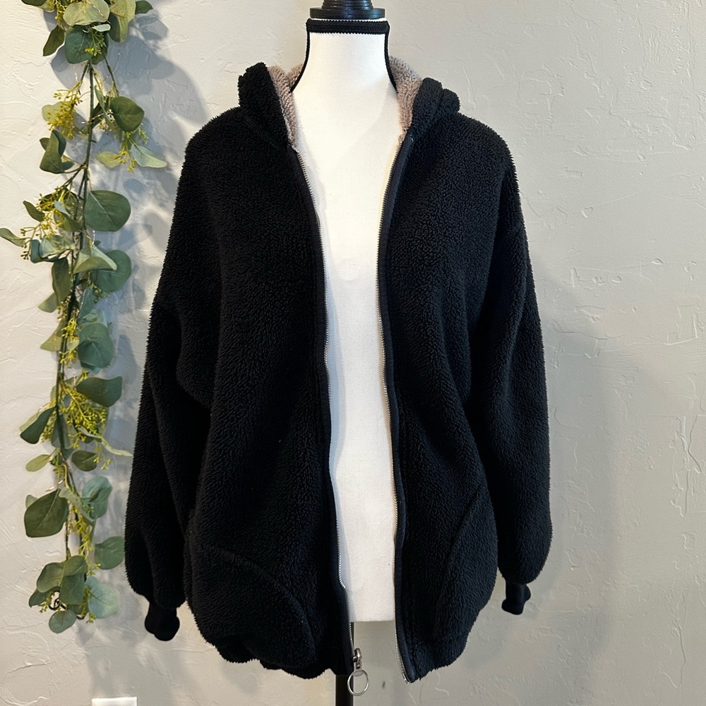 Hollister Reversibile Sherpa Jacket